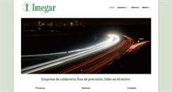 Desktop Screenshot of imegar.es